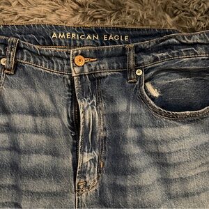 American Eagle Outfitters Blue Skater Jeans
